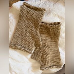 Misha & Puff Merino Wool Knit fingerless Gloves